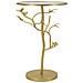 Tavolino Vkh804-oro-metallo-38x38x60 Cm - Foto miniatura 1