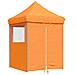 Tenda Party Arancione 200 x 200 x 306 cm Tessuto Oxford - Foto miniatura 1