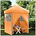 Tenda Party Arancione 200 x 200 x 306 cm Tessuto Oxford - Foto miniatura 2