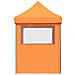 Tenda Party Arancione 200 x 200 x 306 cm Tessuto Oxford - Foto miniatura 6