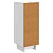 Credenza Bianco Lucido 33 x 34,5 x 90 cm Legno ingegnerizzato - Foto miniatura 6