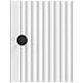 Credenza Bianco Lucido 33 x 34,5 x 90 cm Legno ingegnerizzato - Foto miniatura 8