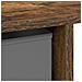 Scrivania Rovere fumé 100 x 40 x 75 cm Legno multistrato - Foto miniatura 9