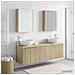 Set di Armadi da Bagno 5 pcs Rovere Sonoma Legno ingegnerizzato - Foto miniatura 2