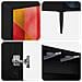 Mobile TV HEESCH 102 x 33 x 51 cm Rovere Nero - Foto miniatura 6