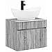 Set di mobili per il bagno Sonoma grigio Legno ingegnerizzato - Foto miniatura 1
