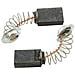 Spazzole di carbone per Makita 9404 - 5 x 11 x 16,5 mm - coppia - Foto miniatura 2
