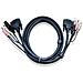 Cavo KVM a Collegamento Singolo DVI-D USB 5M   - Foto miniatura 1