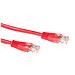 Cavo Rete - Categoria 5e - 1 m - 1 x RJ-45 Maschio Rete - 1 x RJ-45 Maschio Rete - Cavo patch - Rosso - Foto miniatura 1