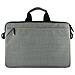 BORSA NB TECH AIR EVO 13.3" TAEVA001 tracolla regolabile e removibile, 2 tasche anteriori e 1 posteriore con cerniera, GRIGIO - Foto miniatura 4