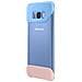 Cover in TPU per Galaxy S8 Colore Blu e Rosa - Foto miniatura 2