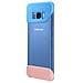 Cover in TPU per Galaxy S8 Colore Blu e Rosa - Foto miniatura 3