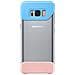 Cover in TPU per Galaxy S8 Colore Blu e Rosa - Foto miniatura 4