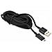 Cavo Micro Usb A Usb Puc1mbb 1 M Nero Pelle - Foto miniatura 1