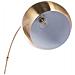 Lampada da Terra in Metallo e Ottone Altezza 210 cm - Foto miniatura 2