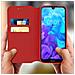 Custodia Huawei Y5 2019 Portacarte Funzione Supporto Rosso - Foto miniatura 5