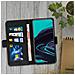 Custodia Oppo Reno 2 Sportellino Portacarte Funzione Supporto Video Nero - Foto miniatura 5