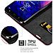 Custodia Compatibile Con Samsung Galaxy A6 Plus 2018 In Rosso Mela - Coperchio Protettiva Con Chiusura Magnetica, Funzione Stand E Tasca Per Le Carte - Foto miniatura 2