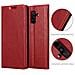 Custodia Compatibile Con Samsung Galaxy A6 Plus 2018 In Rosso Mela - Coperchio Protettiva Con Chiusura Magnetica, Funzione Stand E Tasca Per Le Carte - Foto miniatura 10