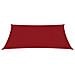 Parasole a Vela Oxford Rettangolare 3x4,5 m Rosso - Foto miniatura 3