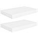 Scaffali A Parete 2 Pz Bianco 40x23x3,8 Cm In Mdf - Foto miniatura 2