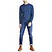 Maglione Da Uomo Williams River Blu Taglia S Codice A2bmm288 - Foto miniatura 4