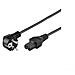 IEC320 - C15, 3m, C15 coupler, Maschio / femmina, 3m - Foto miniatura 1