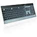 8900P, RF Wireless, QWERTZ, PC / server, Nero, Alluminio, Acciaio inossidabile, 10m - Foto miniatura 2