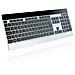 8900P, RF Wireless, QWERTZ, PC / server, Nero, Alluminio, Acciaio inossidabile, 10m - Foto miniatura 3