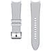 Cinturino Samsung Ridge Sport Band Et-sfr88ssegeu Per Galaxy Watch 4 4 Classic Argento Fluoroelastomero Size M L - Foto miniatura 1