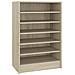 Scarpiera Rovere Sonoma 60x35x92 cm in Truciolato - Foto miniatura 1