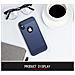 Custodia Compatibile Con Apple Iphone X / Xs In Brushed Blu - Coperchio Protettivo In Silicone Tpu Flessibile In Look Acciaio Inossidabile-fibra Di Carbonio - Foto miniatura 7