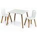 Set Di Mobili Per Bambini Scandi, 2 Sedie + Tavolo, Mobili Per Bambini Zeller - Foto miniatura 1