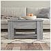 Tavolino Da Salotto Grigio Sonoma 79x49x41 Cm Legno Multistrato - Foto miniatura 2