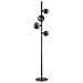 Lampada Da Terra Nero L 320 X H 1640 X P 295 Mm - Foto miniatura 1