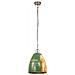 Lampada Sospesa Industriale 25 W Multicolore Rotonda 32 Cm E27 - Foto miniatura 2
