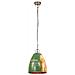 Lampada Sospesa Industriale 25 W Multicolore Rotonda 32 Cm E27 - Foto miniatura 4