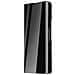 Custodia Clear View Per Samsung Z Fold5 Copertina Effetto Specchio Supporto Nera - Foto miniatura 1