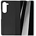 Custodia Clear View Per Samsung Z Fold5 Copertina Effetto Specchio Supporto Nera - Foto miniatura 3