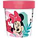 Disney Bicchiere Rosa Per Bambine In Plastica Minnie 260 Ml Con Base Antiscivolo - Foto miniatura 1