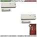 Rilevatore Magnetico Wireless Fr. 433,92 Mhz Sismico Regolabile 2 Pezzi Con Ingresso Sensori Antifurto Remoti Nc Conta - Foto miniatura 1
