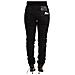 Jeans Pantaloni Vita Bassa Denim Slim Fit Cotone Lavato Nero - W28 - Foto miniatura 2