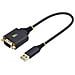 Cavo Adattatore USB a Seriale da 30 cm, Convertitore da USB-A a DB9 RS232 COM Retention con Dadi e Viti Intercambiabili, FTDI IC /ESD, Win /macOS /Linux - Foto miniatura 1