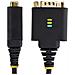 Cavo Adattatore USB a Seriale da 30 cm, Convertitore da USB-A a DB9 RS232 COM Retention con Dadi e Viti Intercambiabili, FTDI IC /ESD, Win /macOS /Linux - Foto miniatura 2