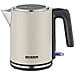 Bollitore Elettrico Wk 9577 con Capacità 1 Litro Girevole 360° Potenza 2400 W Colore Inox Beige Nero - Foto miniatura 3