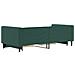Divano Letto Estraibile Cassetti Verde Scuro 90x200cm Velluto - Foto miniatura 5