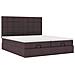 Struttura Letto Pouf con Materassi 180x200 cm in Tessuto - Foto miniatura 7