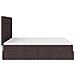 Struttura Letto Pouf con Materassi 180x200 cm in Tessuto - Foto miniatura 9