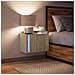 Comodino a Parete con luci LED Rovere Sonoma - Foto miniatura 5
