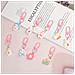 Set Di 10 Portachiavi Gatto Con Fiocco: Accessorio Kawaii Per Chiavi E Borse - Foto miniatura 3